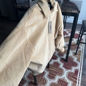 Fear of god essentials corduroy shirt jacket